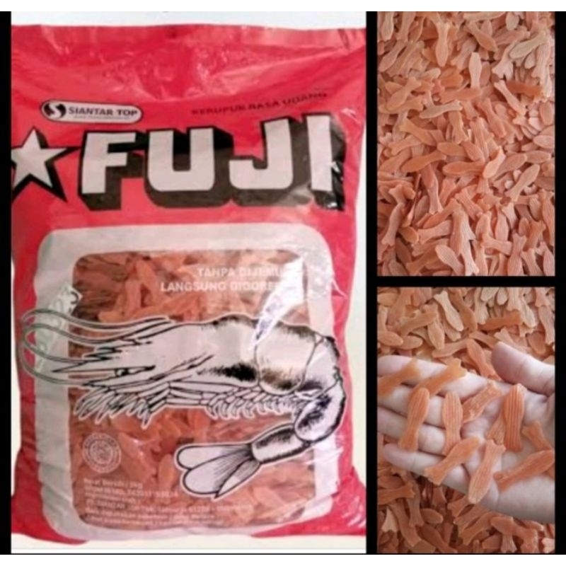 

Kerupuk Ikan FUJI by SIANTAR TOP Repack 250gr / Krupuk FUJI / FUJI