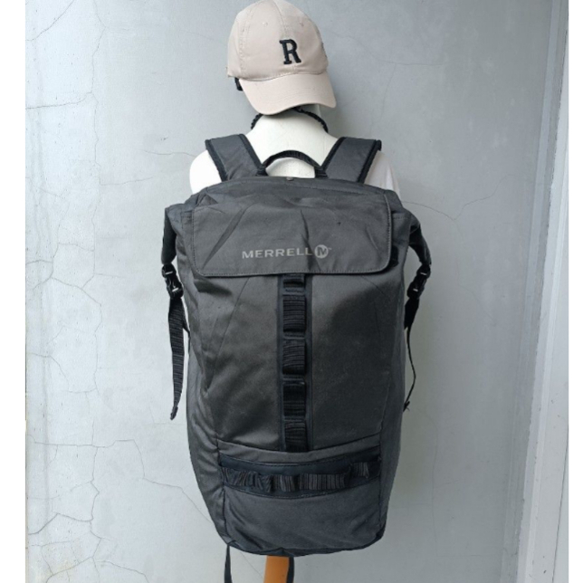 Original Merrell Backpack Dark Grey Ransel Abu Tua