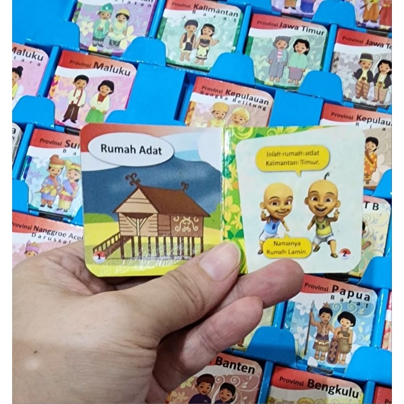 

Buku mini Upin Ipin (preloved)