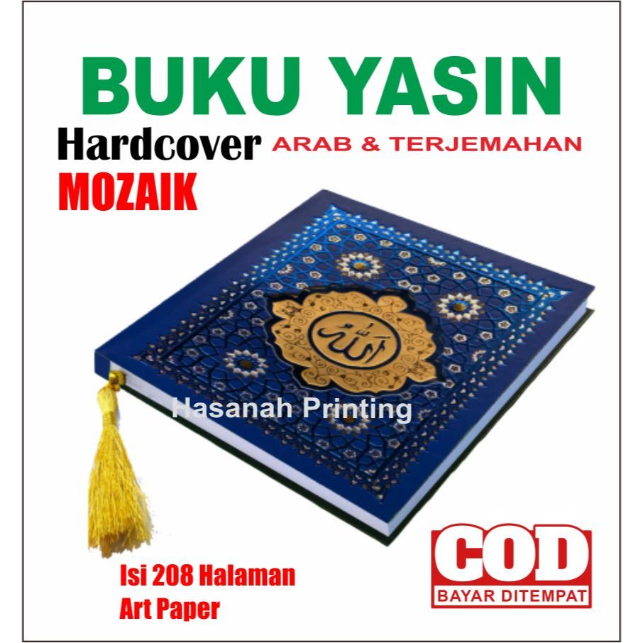 Yasin Hardcover Mozaik 208 Halaman Art Paper