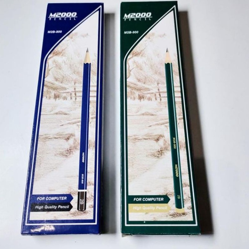 

BARANG ORIGINAL Pensil 2B M2 For Computer High Quality Pencil Per Lusin