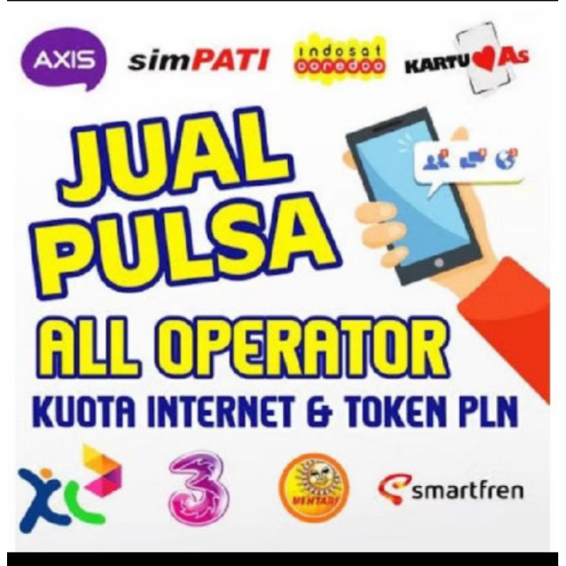 isi Saldo pulsa all operator