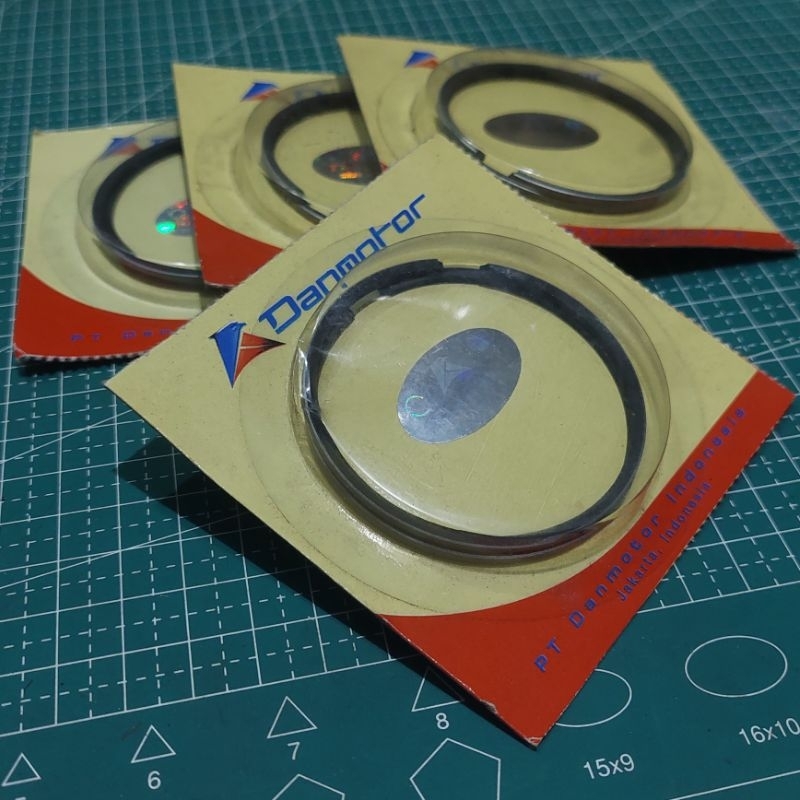 Danmotor Ring Piston Seher Ring Tipis Ukuran 2M Original Motorcycle Vespa Pxe Excel Exclusive Strada