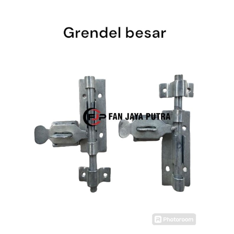 GRENDEL SAMPING BESAR / SLOT SAMPING BESAR BESI AS / AKSESORIES PINTU PAGAR BESI