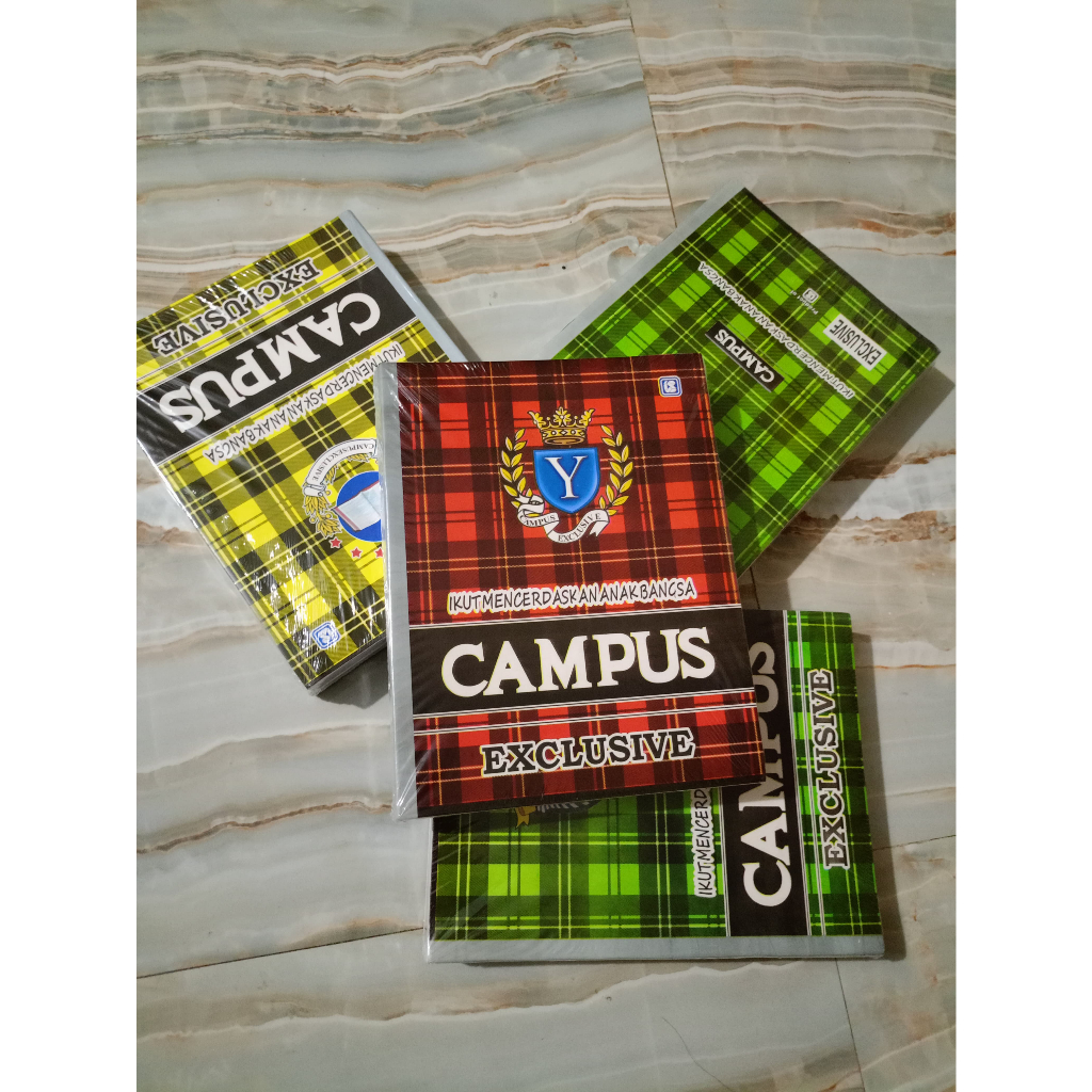 

BUKU TULIS CAMPUS ISI 38 LEMAR & 58 LEMBAR
