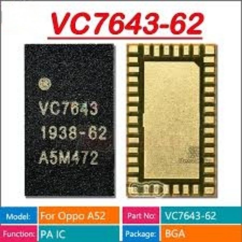 IC signal VC7643-62 / IC RF VC7643-62