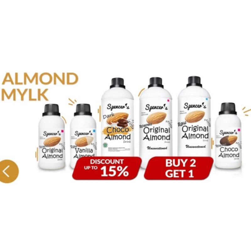 

Susu Almond/Almond Milk by Spencer's free coklat almond