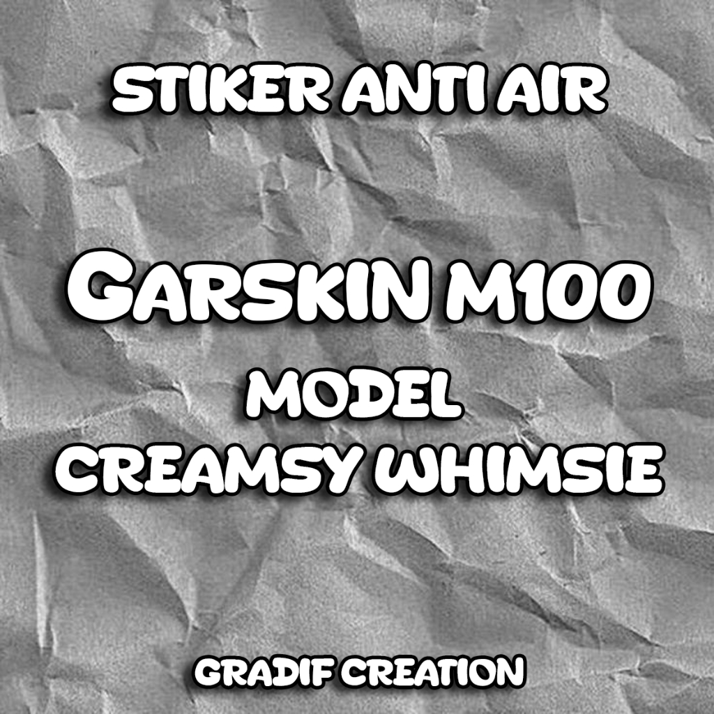 

Stiker anti gores model CW