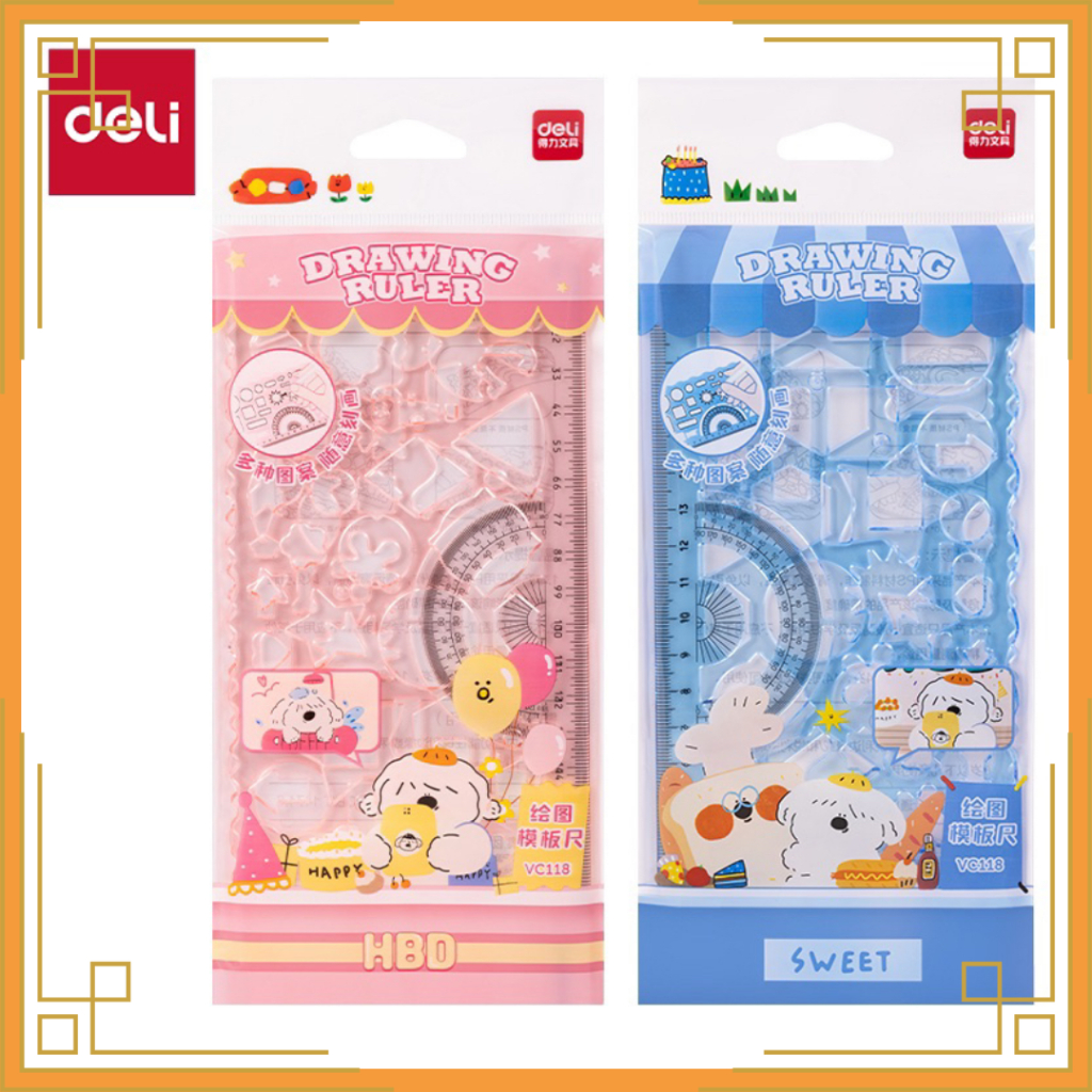 

DELI Penggaris menggambar VC118