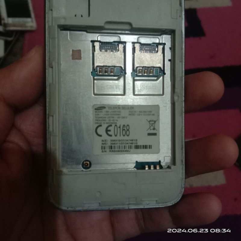 mesin samsung galaxy  j1 mini j105f