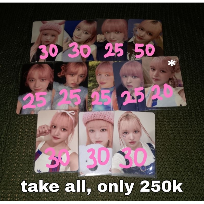 Photocard official Lily Nmixx expergo