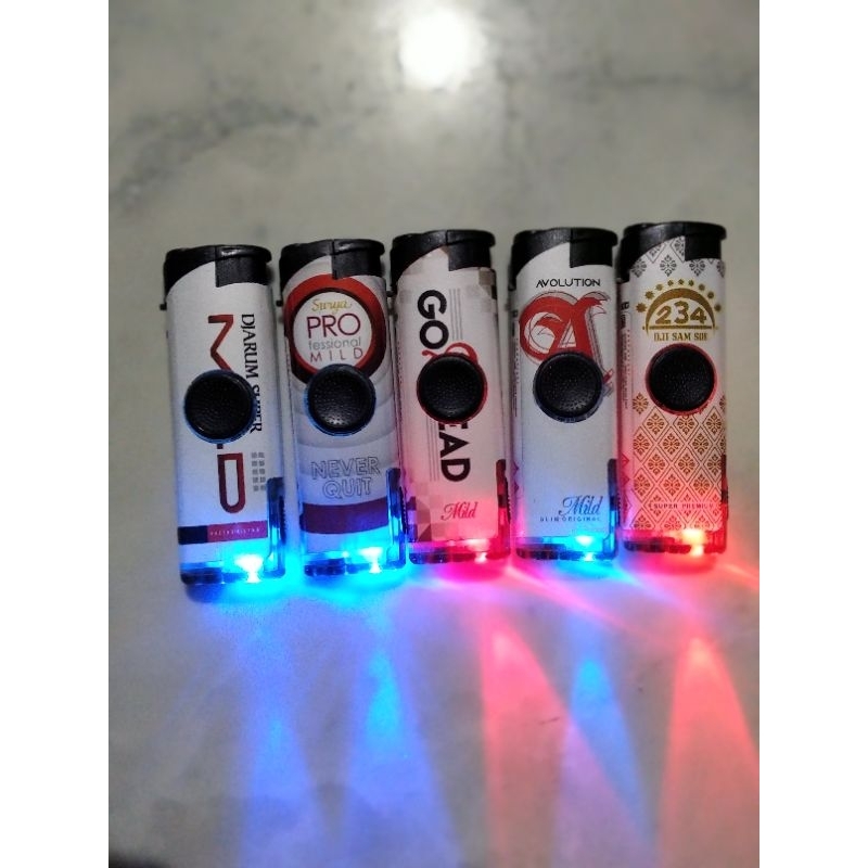 korek api bara spiner murah, lampu on,bisa buat penghilang stress, BARA G2000