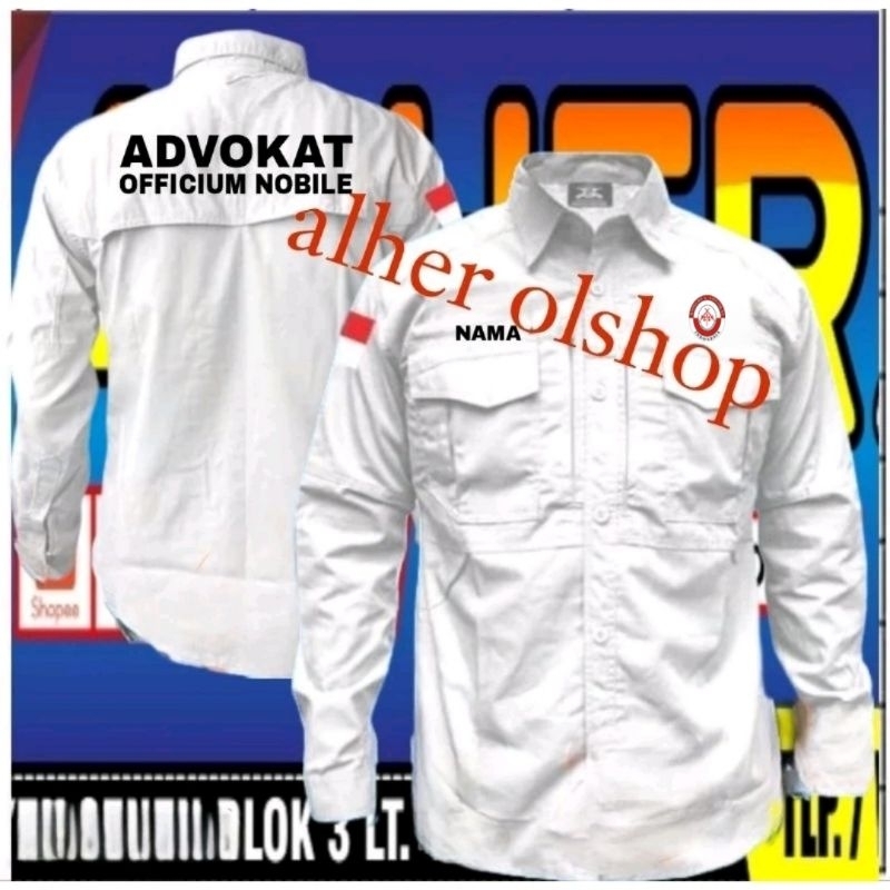 kemeja tactical advokat baju tactical advokat seragam advokat pdl advokat Pdh advokat baju kerja adv