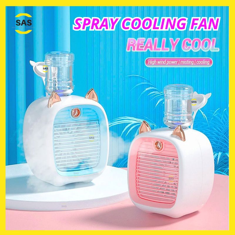 [SAS] Kipas AC Portable Air Cooler Fan Kipas AC Cute Mini Portable Pendingin Ruangan / Kipas Angin A