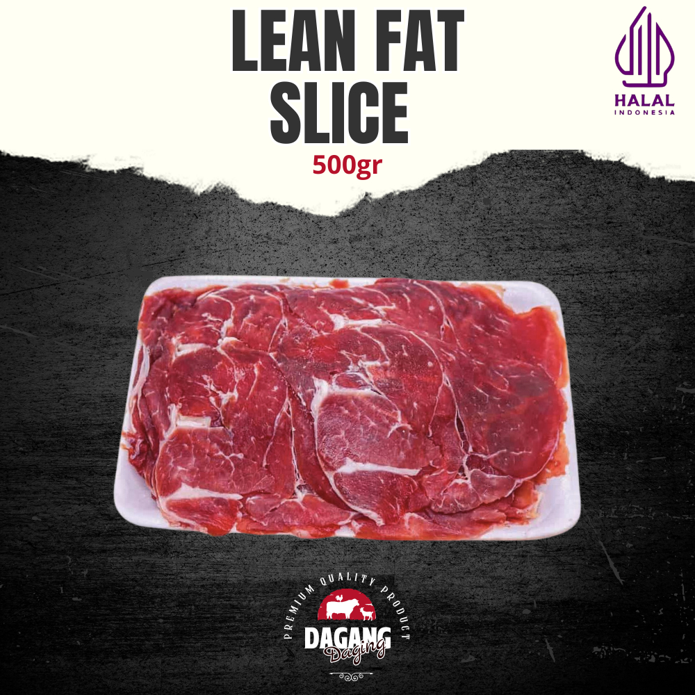 

Daging Sapi Rendah Lemak / US Lean Fat Beef Slice 500Gr BBQ Hotpot HALAL