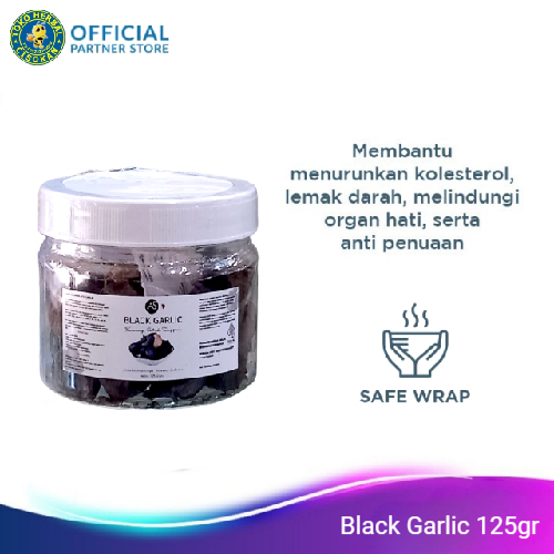BAWANG PUTIH HITAM TUNGGAL -BLACK GARLIC- BAWANG HITAM LANANG