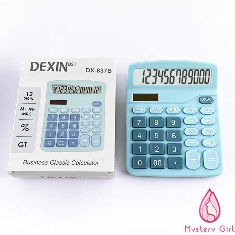 

Kalkulator 12 Digit Solar Energy Check Calculator Dagang Warna Lucu kakulator Mini Kalkulator Meja Kasir Kantor g O3D5