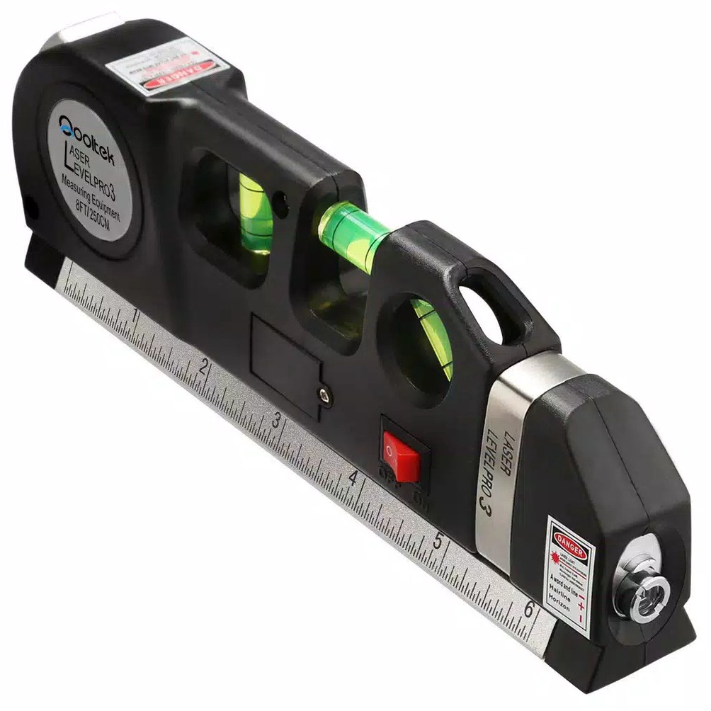 

WATERPASS Level Pro 3 FIX IT LEVELPRO3 Laser Penggaris Meteran 25CM f I6R5