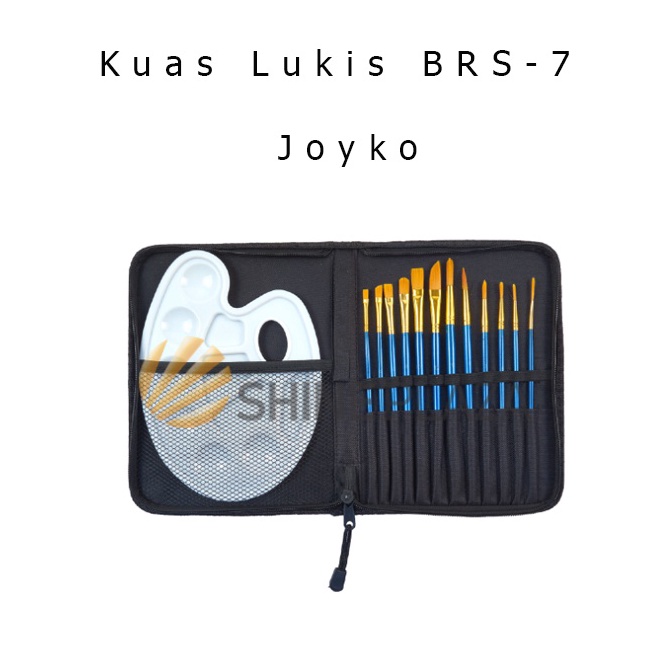 

Art Brush Set Alat Lukis Kuas Cat Air Minyak Acrylic Joyko BRS7 o B3Z5