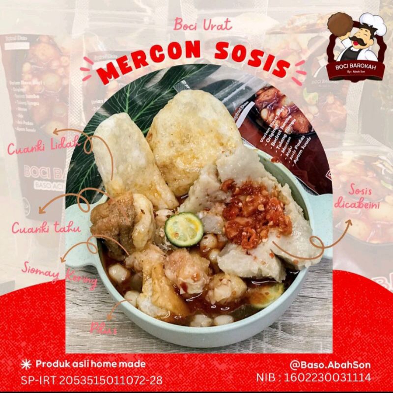 

Baso Aci varian Mercon Sosis | Baso Aci uenakkk mantull