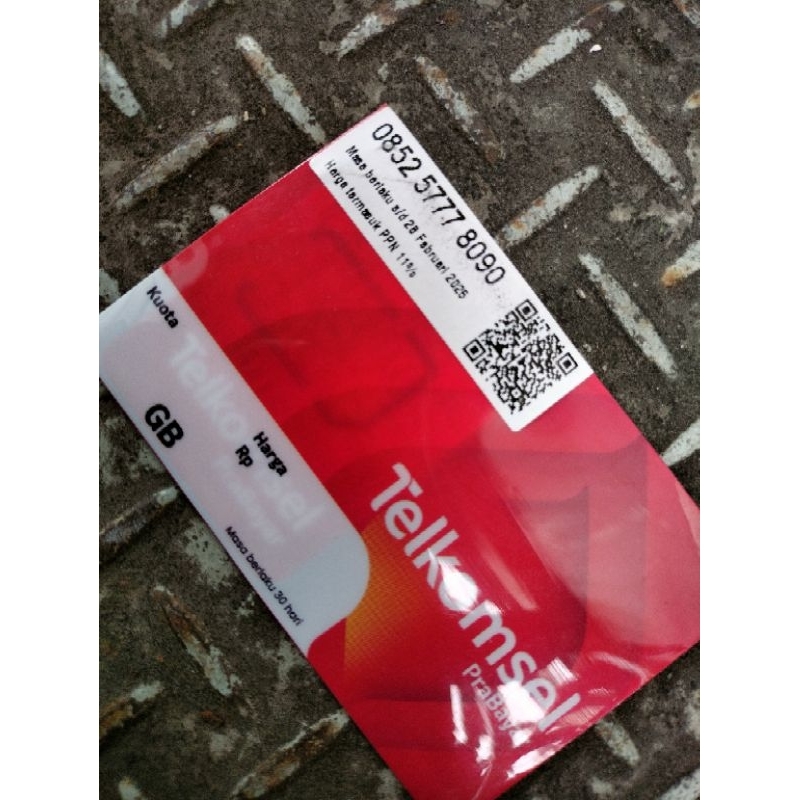 Nomor Cantik Telkomsel o852 5777 8090