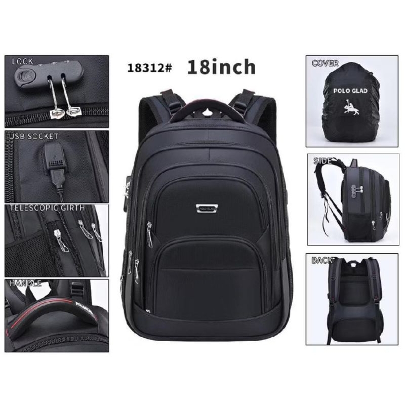 TAS RANSEL PALOALTO ORIGINAL TAS BACKPACK SEKOLAH KULIAH KERJA