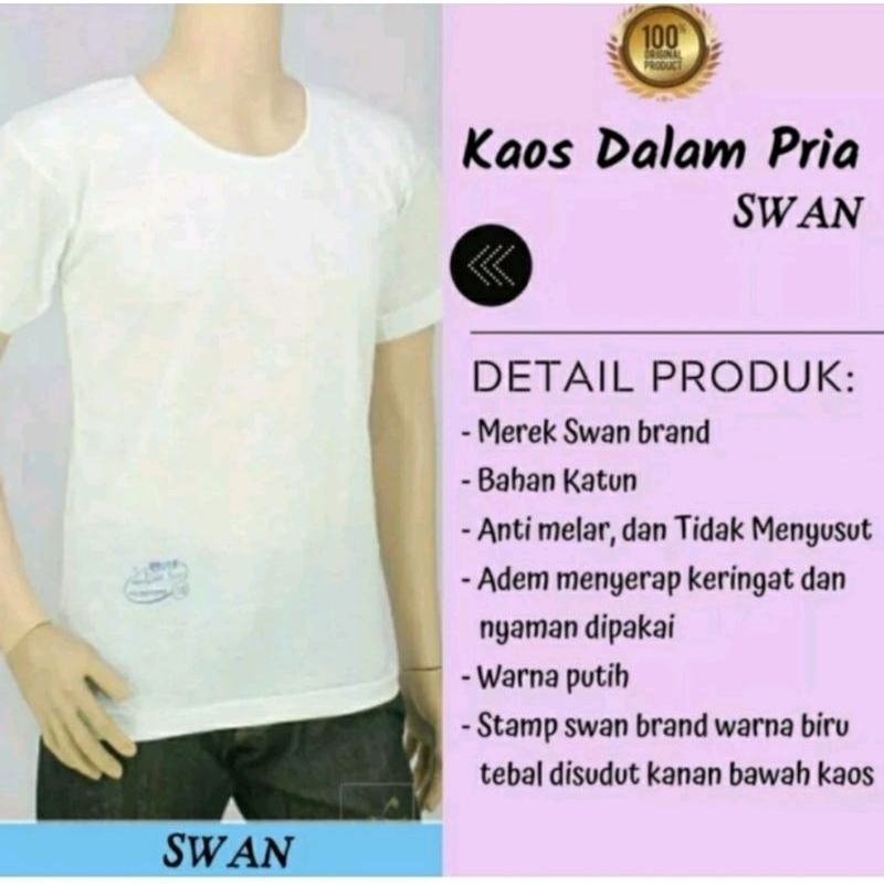 Oblong Swan Brand,,, Swan Brand Oblong Pria