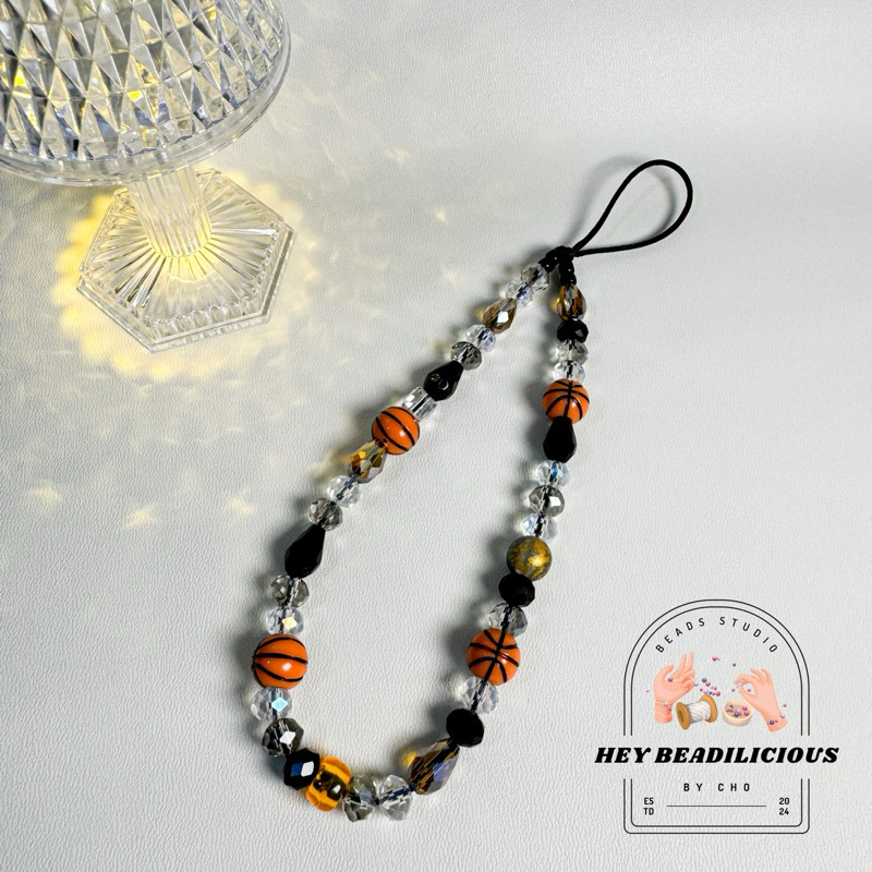 Basket Ball Phone Strap / Gantungan Hp / Phone Charm / Bandul Hp / Tali Hp / Lanyard handphone / Pho