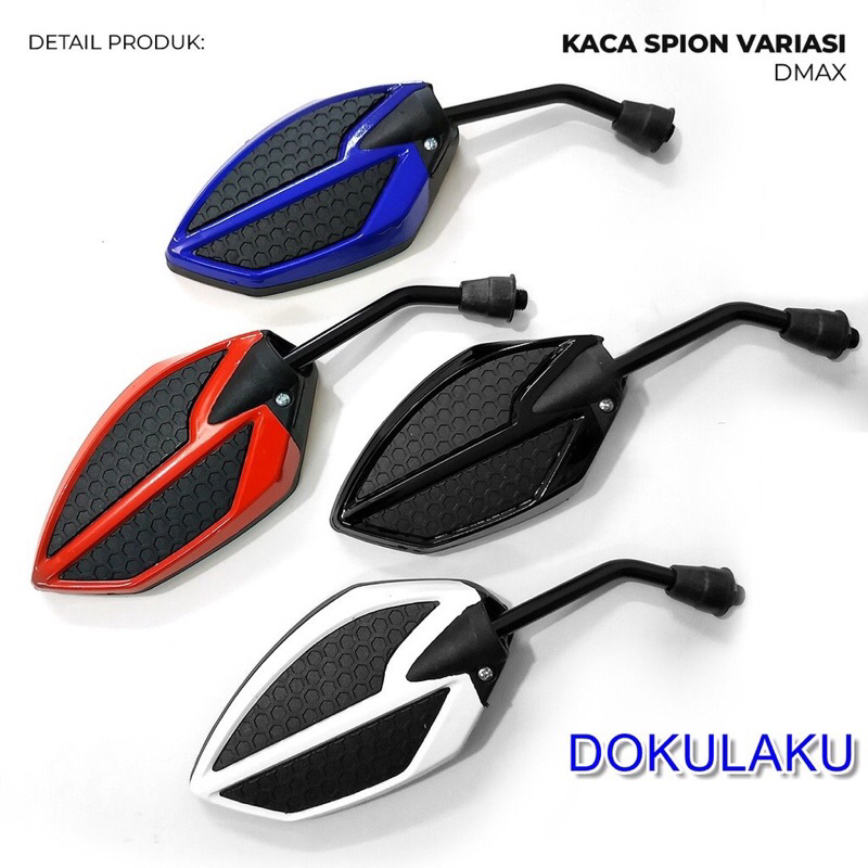 SPION MOTOR VARIASI DMAX UNIVERSAL spion variasi ( HONDA DAN YAMAHA)