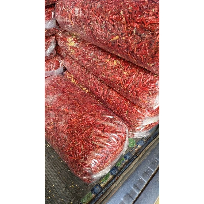 

HG Murah 1Kg Cabe Rawit Caplak Teja Kering Kualitas Super Pedas