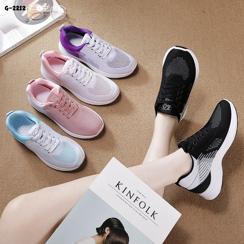 SSIS CH041 SEPATU IMPORT WANITA SNEAKERS OLAHRAGA KASUAL KEKINIAN G-2212