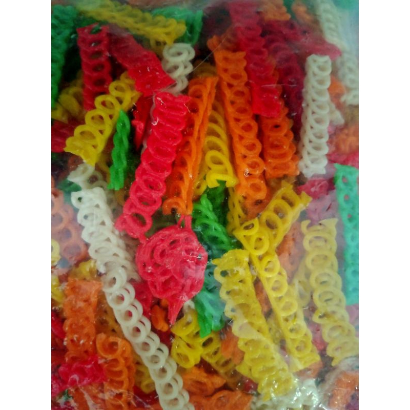 

kerupuk seblak/kerupuk kepang/kerupuk warna 1kg