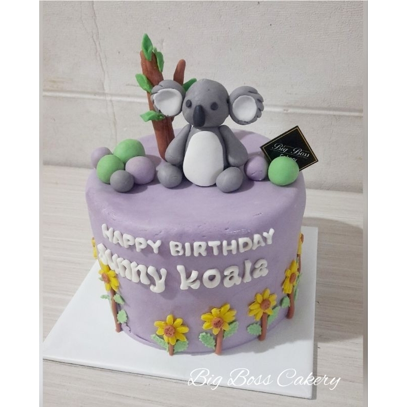 

CUSTOMED FONDANT CAKE KOALA