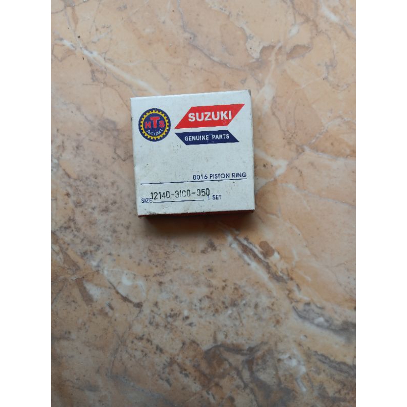 ring seher ring piston suzuki rc100 os 50 original sgp