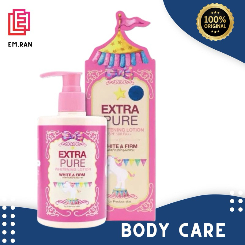 EXTRA PURE WHITE LOTION 300 ML | ALPHA ARBUTIN BODY SERUM 50 SPF