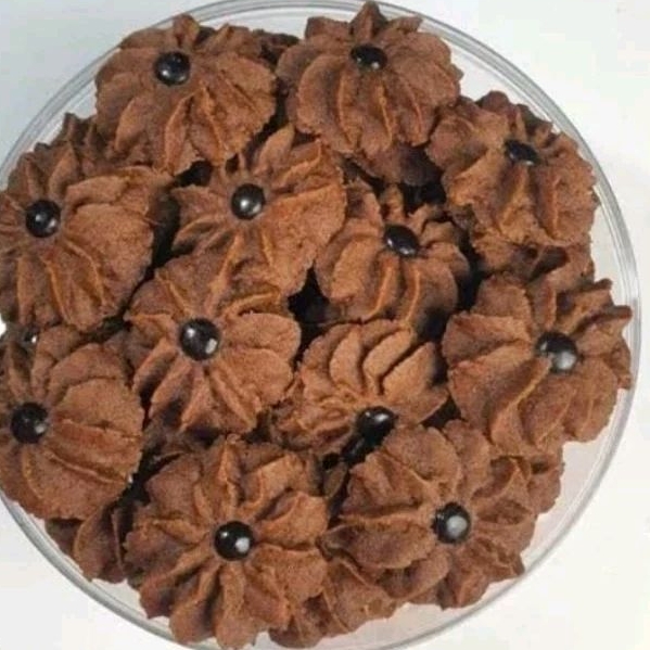 

Kue Kering Semprit Cokelat