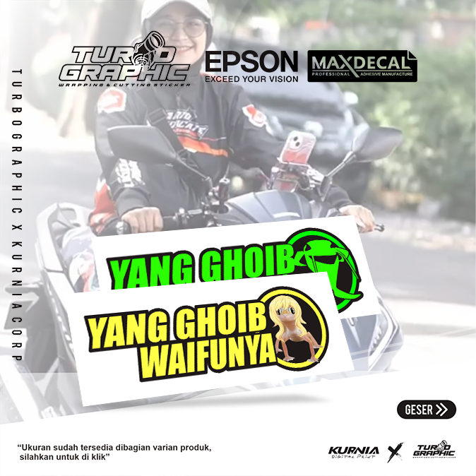 Sticker Pack Yang Ghoib Apanya ? Yang Ghoib Waifunya - Kode 10313