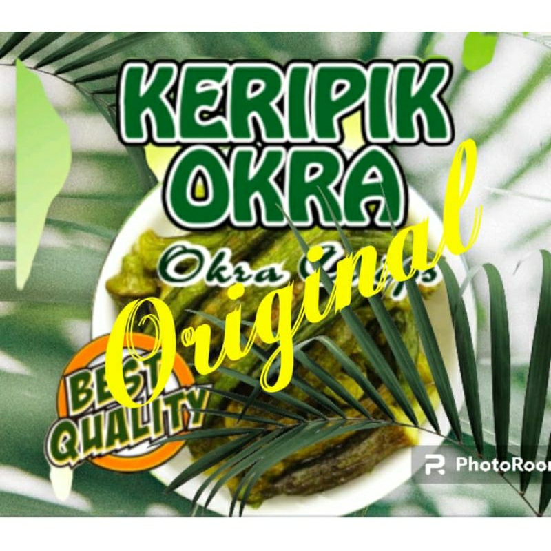 

Kripik Sayur okra krispi 900 ml 70 gram