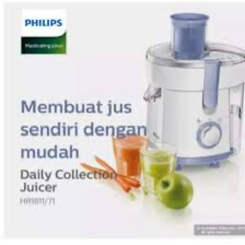 Philips Juice Extractor Cup HR 1811 Juice Fruit
