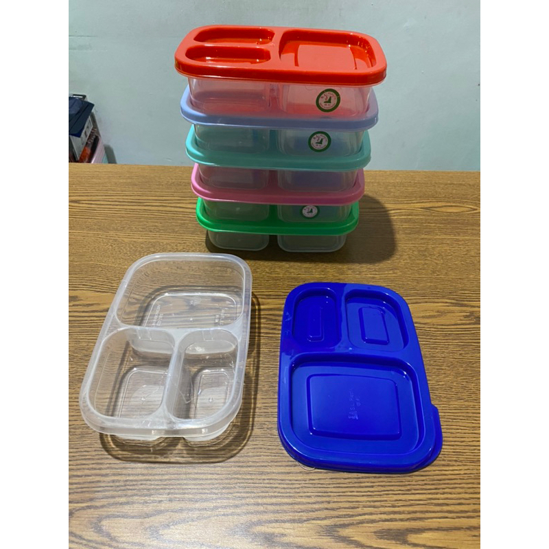 Bento lunch box sekat 3 (SL PLASTIC)