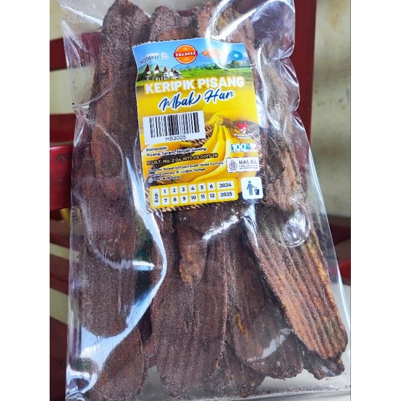 

Keripik pisang coklat