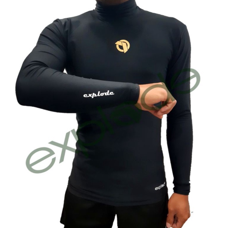 Model Baru baselayer explode original manset olahraga manset pria baselayer football
