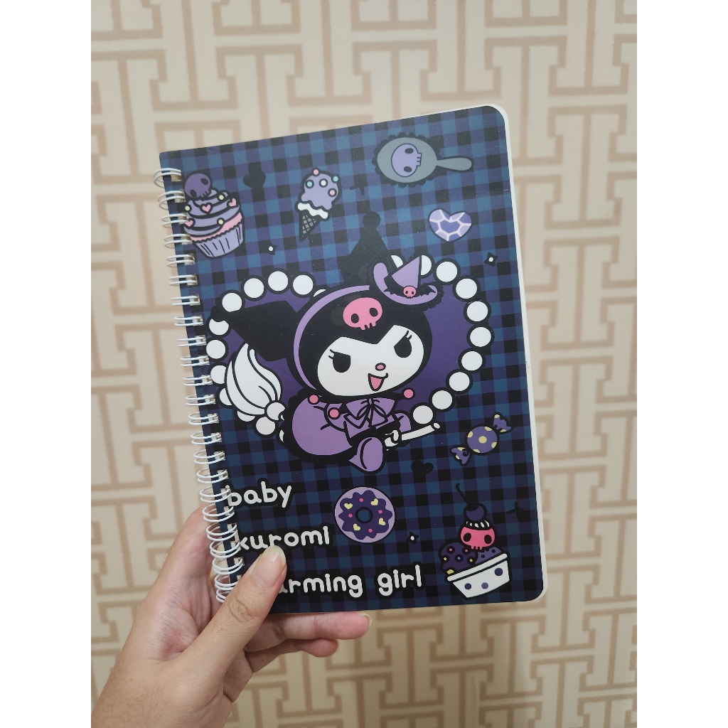

Buku Tulis Sanrio Kuromi Ring Book Notebook A5