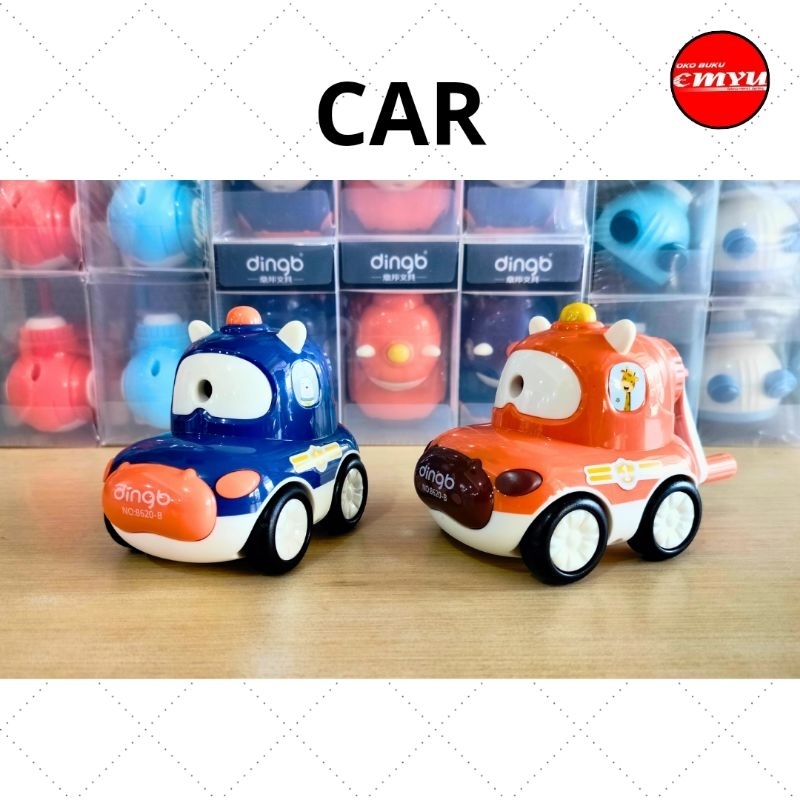 

Rautan / Sharpener / Serutan / Peruncing Meja Putar Motif Car