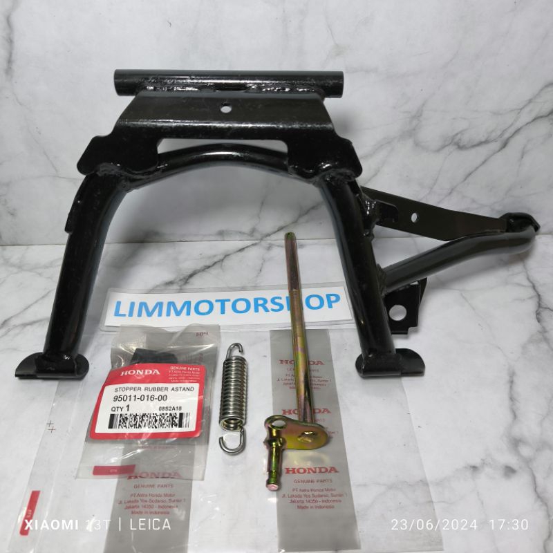 Standar tengah komplit Vario 125 Standar 2 plus As Per dan Karet Vario 150 Vario 125