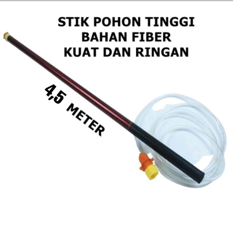 Sekar_Jenaka [Gratis Nozle] Stik Sprayer Elektrik Fiber 4,5Meter 3,5Meter/ Stik Sprayer Elektrik
