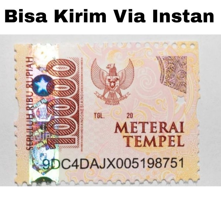 

Tren Baru Meterai 1 Asli