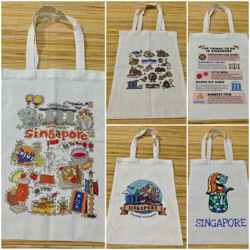 Totebag Singapore | Tas Singapore | Tas Singapura | Tas Oleh Oleh Singapore | Tas Oleh Oleh Singapur