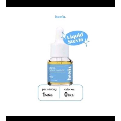 

BEERU STEVIA NATURAL SWEETENER 15ML PENGGANTI GULA ALAMI O KALORI