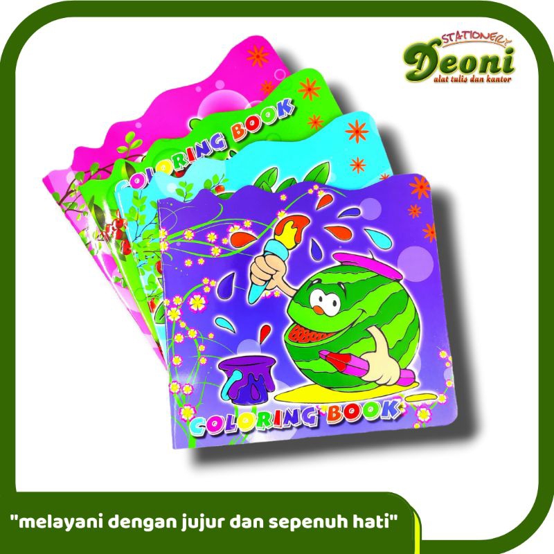 

Coloring Book Buku Mewarnai AT067